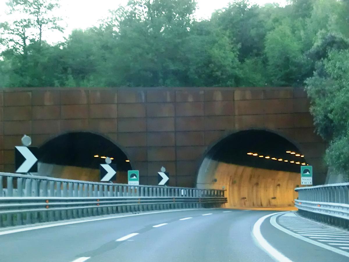 Melarancio Tunnel eastern portals 