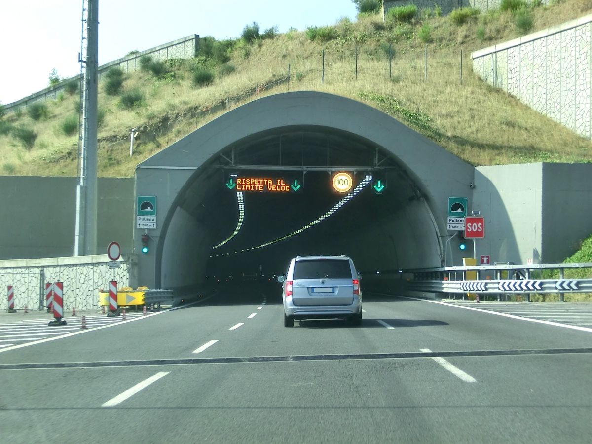 Puliana Tunnel northern portal 