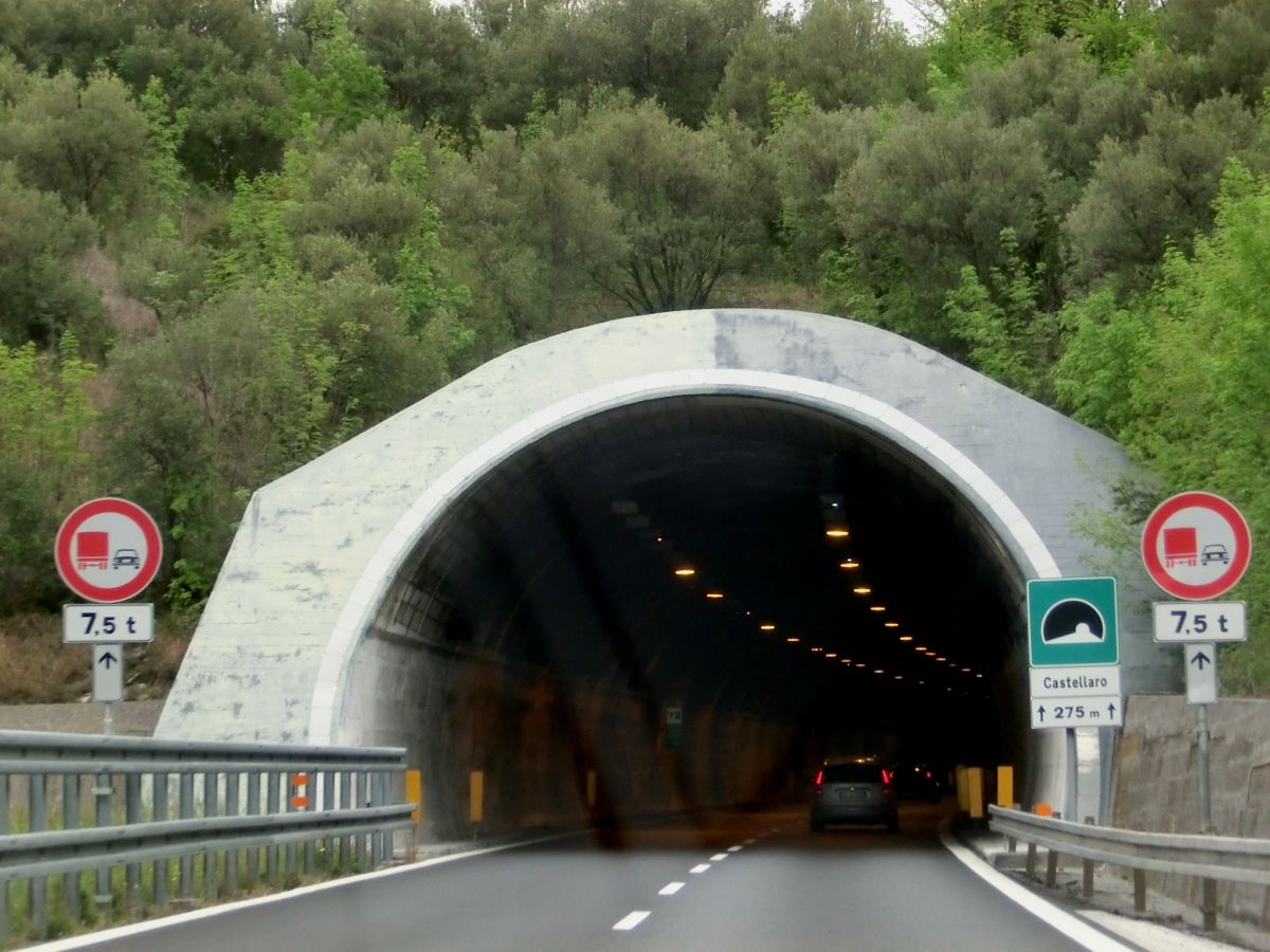 Castellaro Tunnel western portal 
