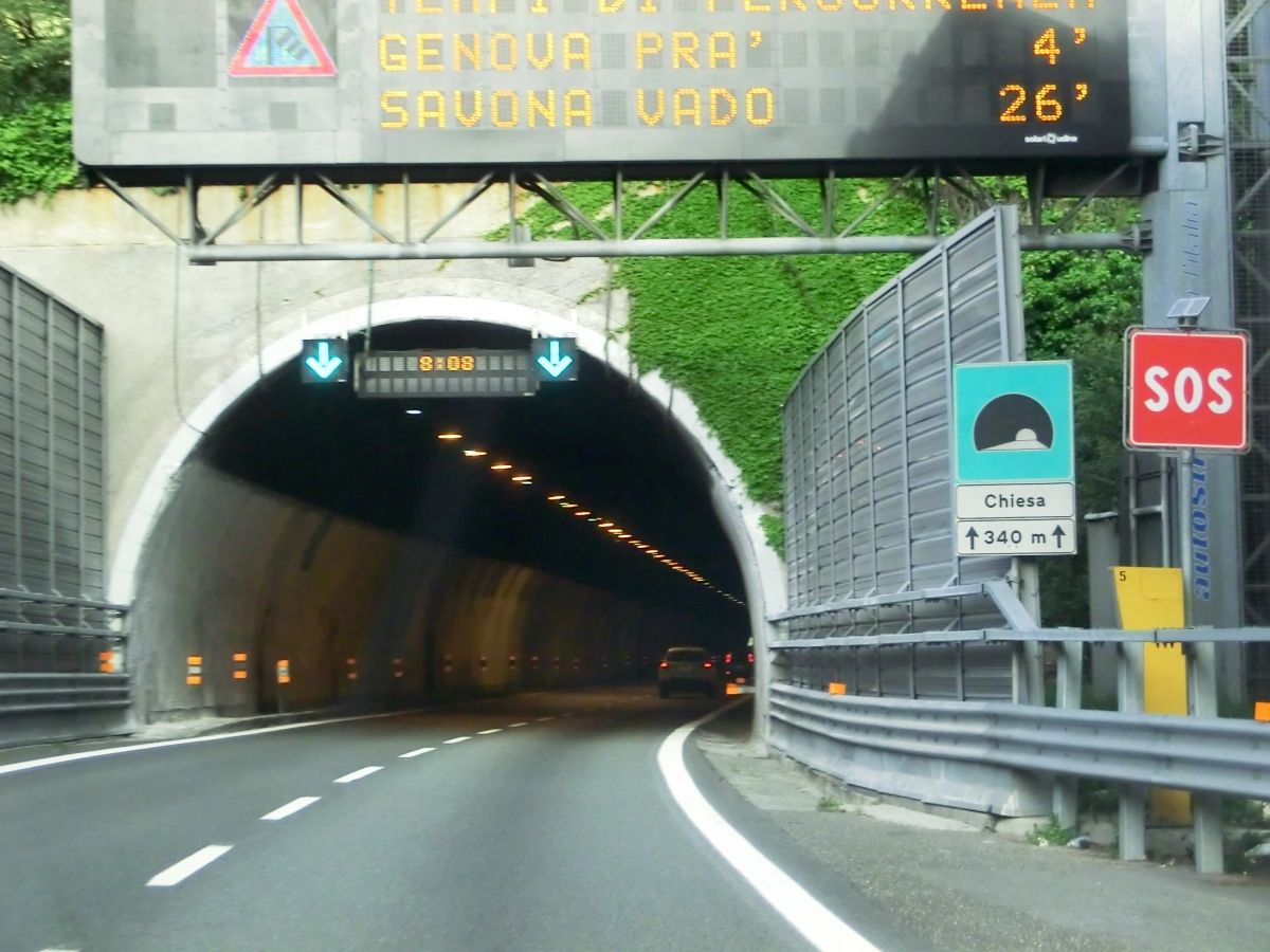 Chiesa Tunnel eastern portal 