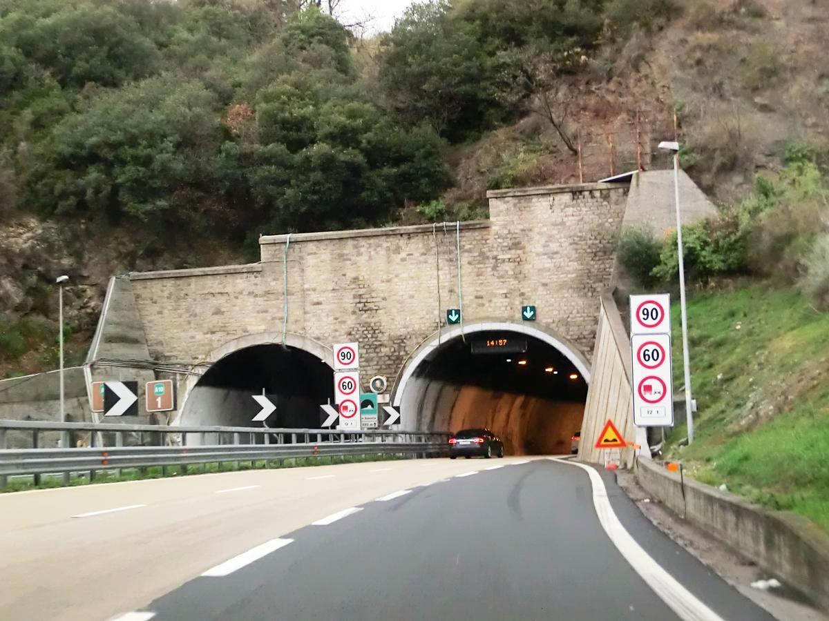 Don Guanella Tunnel eastern portals 