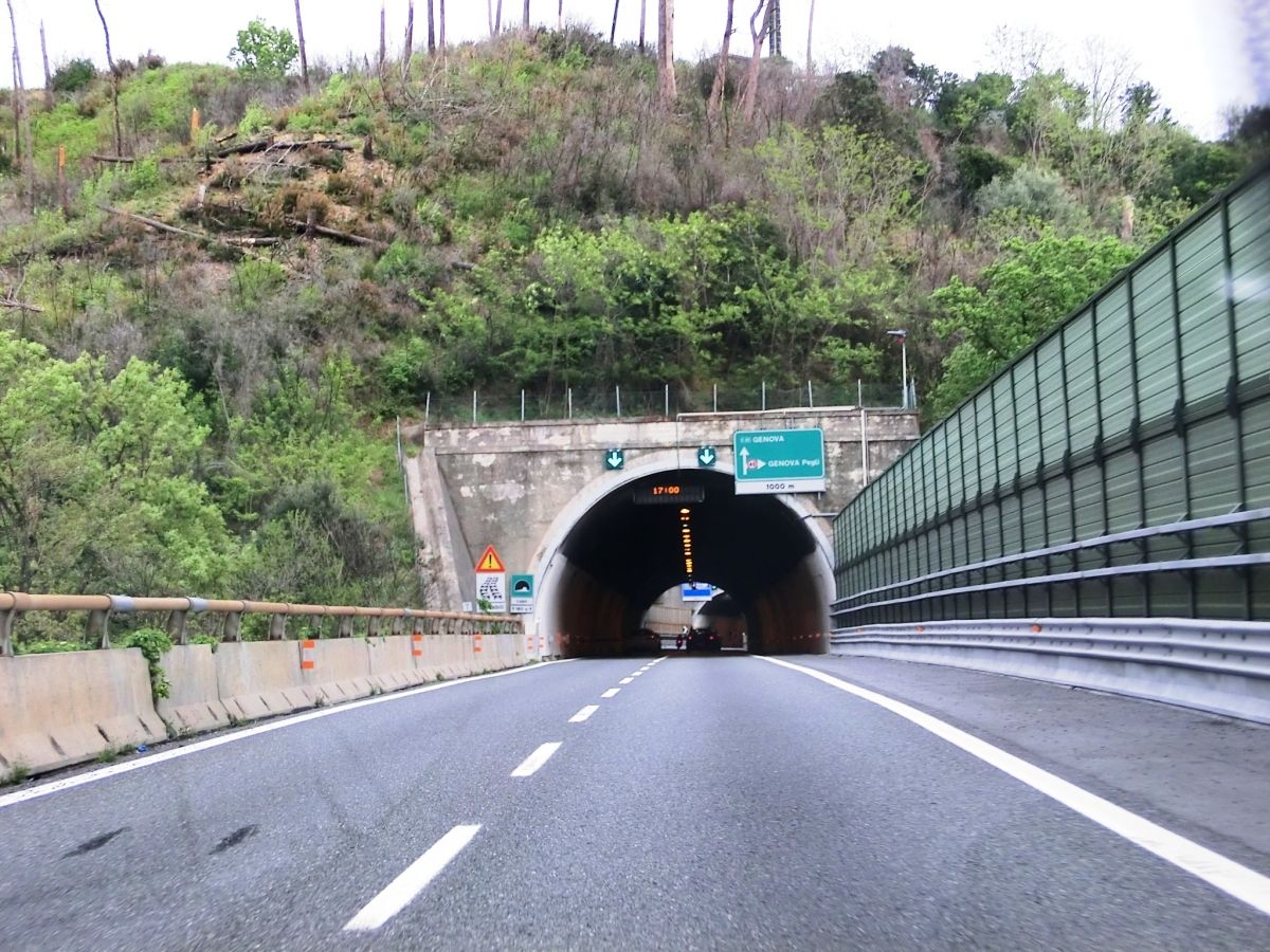 Lupo Tunnel western portal 