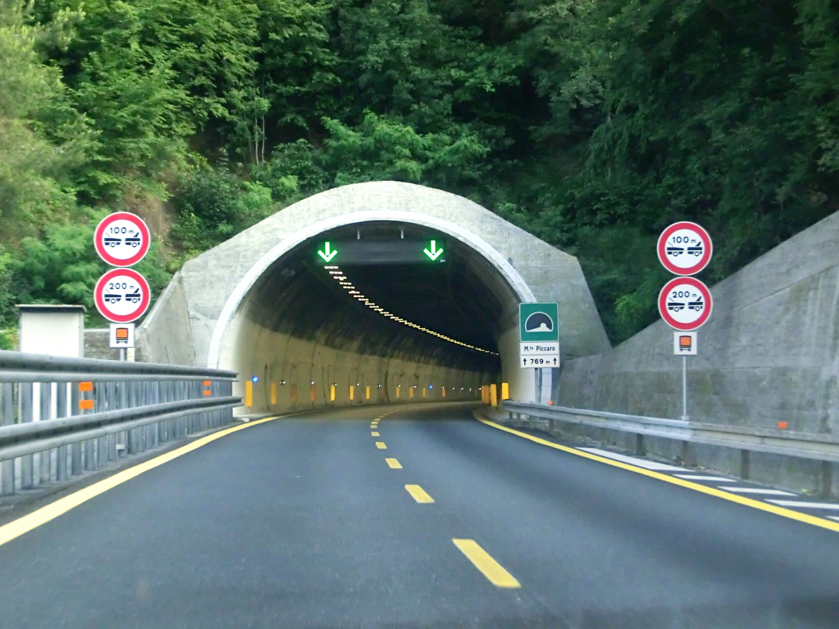 Monte Piccaro Tunnel eastern portal 