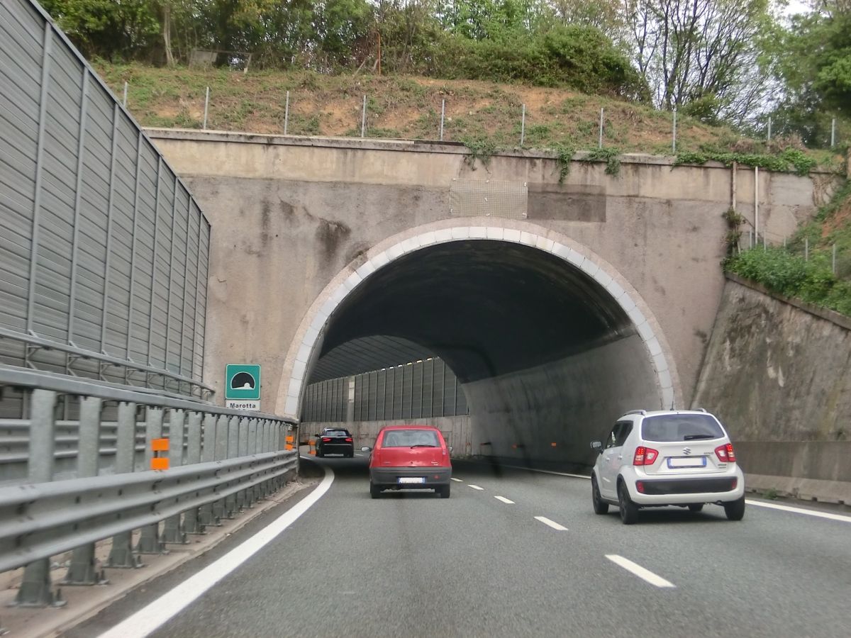 Marotta Tunnel western portal 