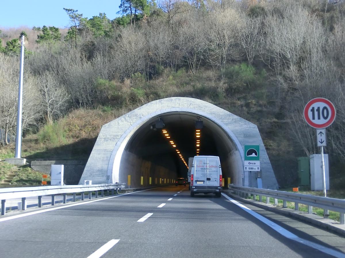 Orco Tunnel western portal 