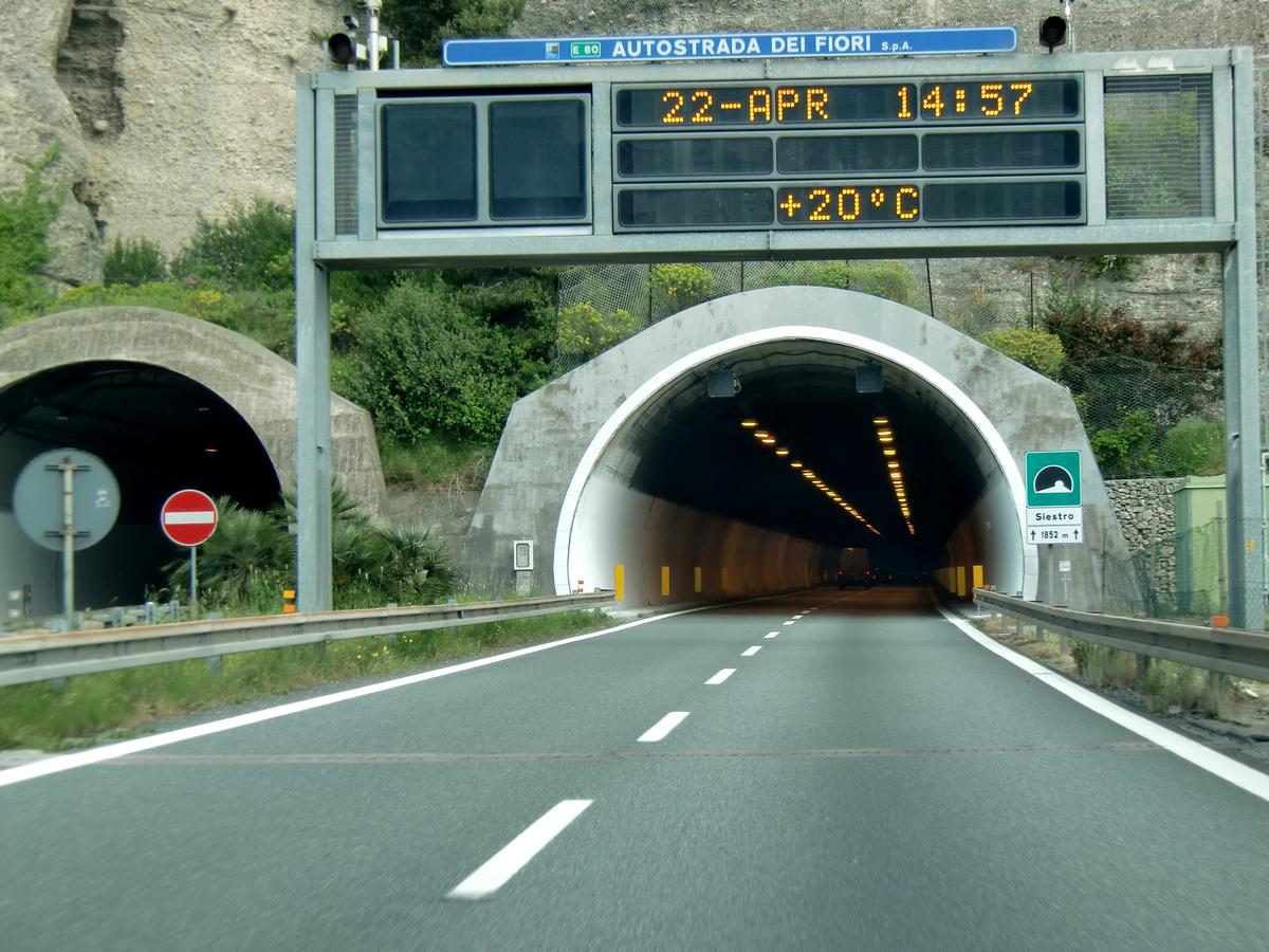 Siestro Tunnel eastern portal 