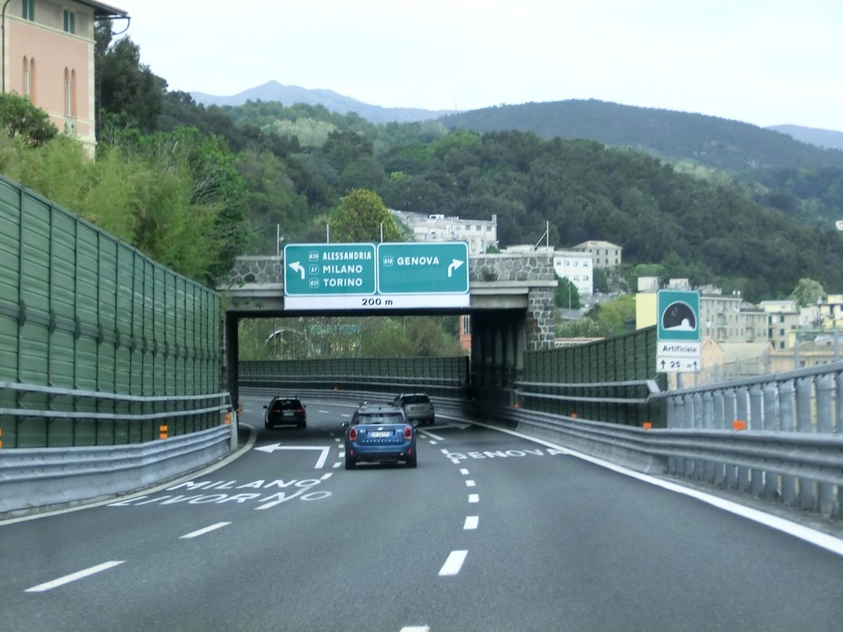 Terrazzo Tunnel western portal 
