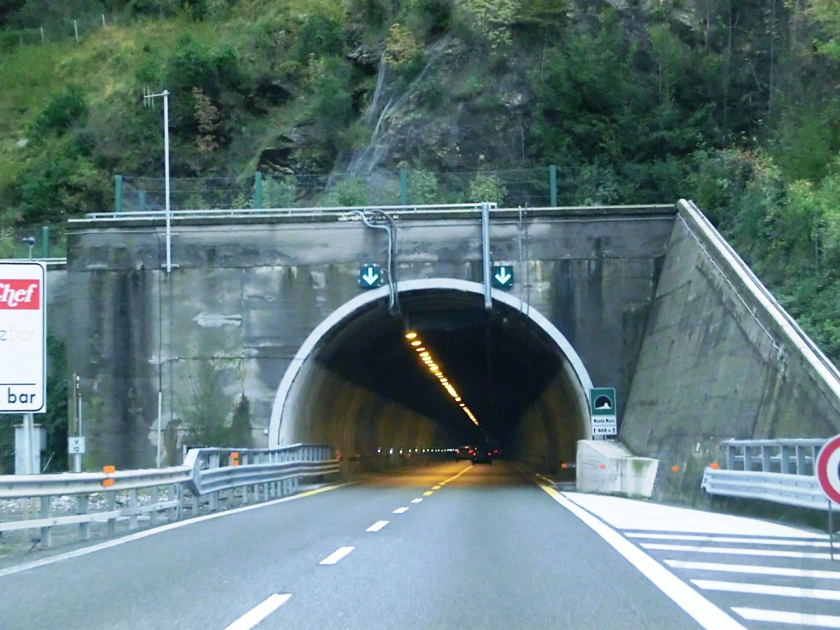 Monte Moro Tunnel western portal 