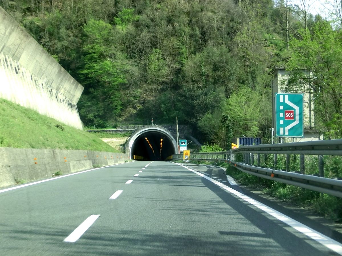 Nocentini Tunnel western portal 