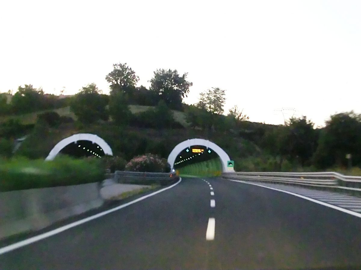 Rimazzano Tunnel southern portals 