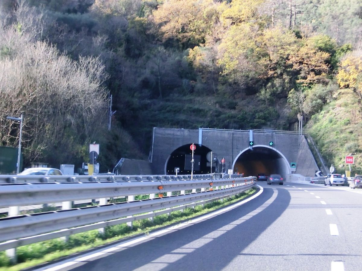 Santa Giulia Tunnel western portals 