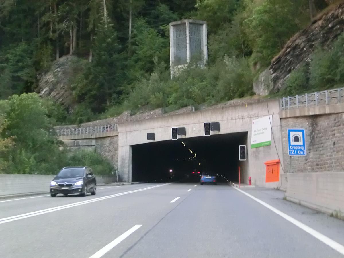 Crapteig Tunnel northern portal 