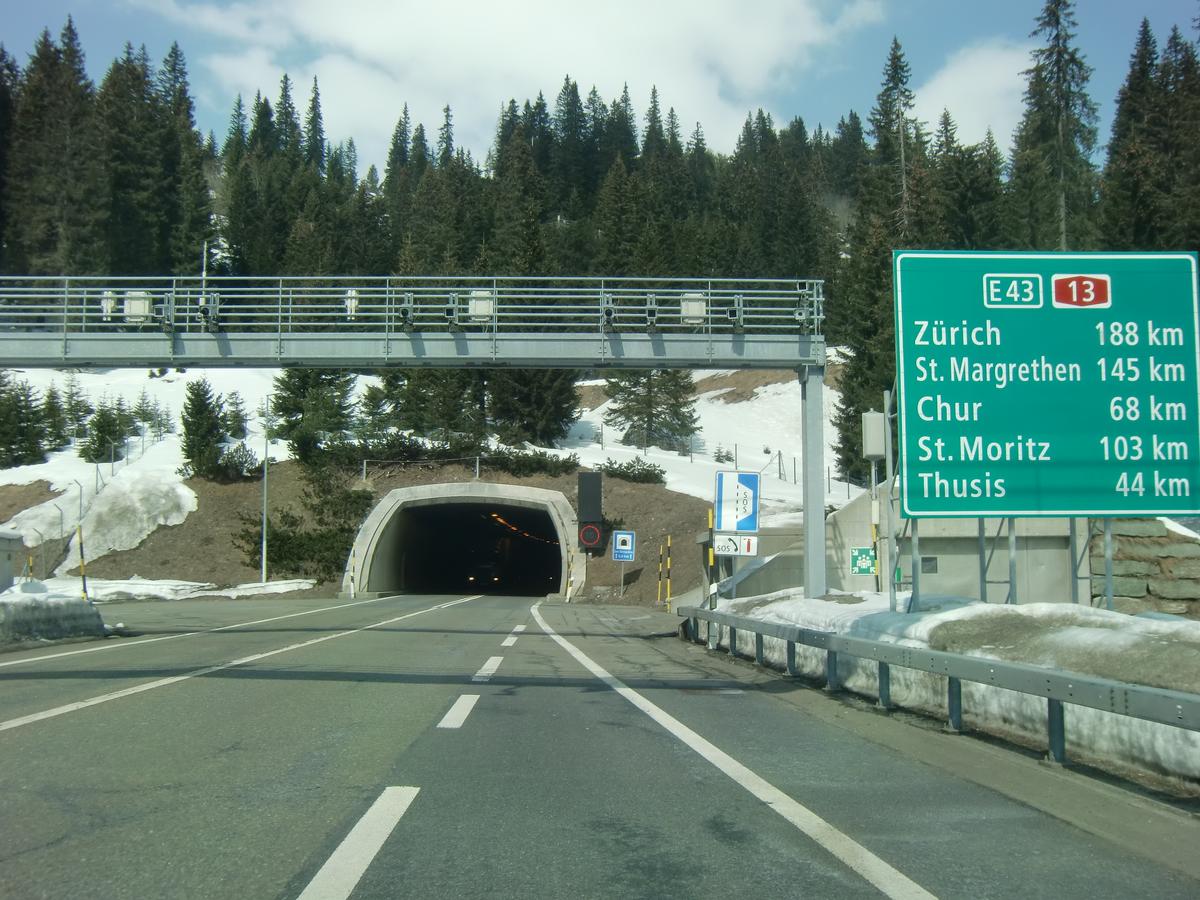San Bernardino Tunnel southern portal 