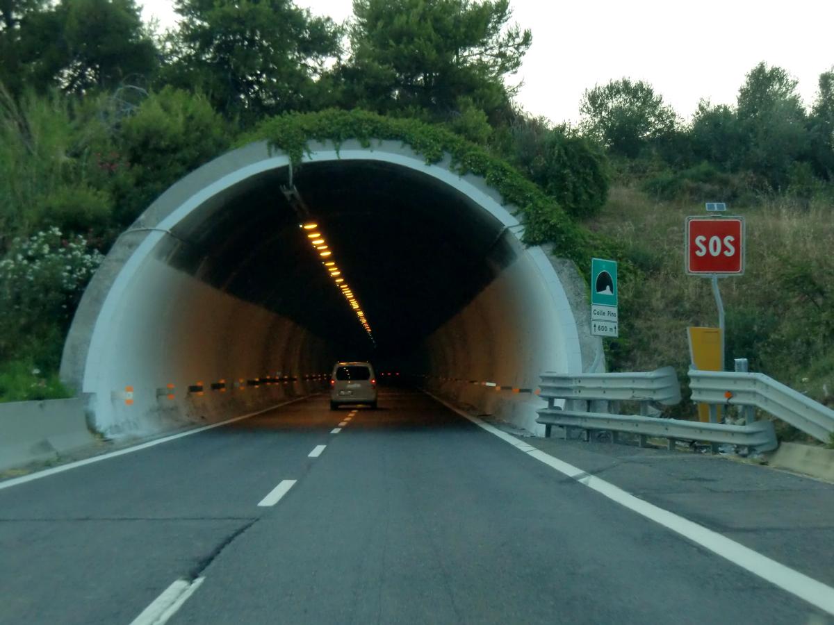 Colle Pino Tunnel southern portal 
