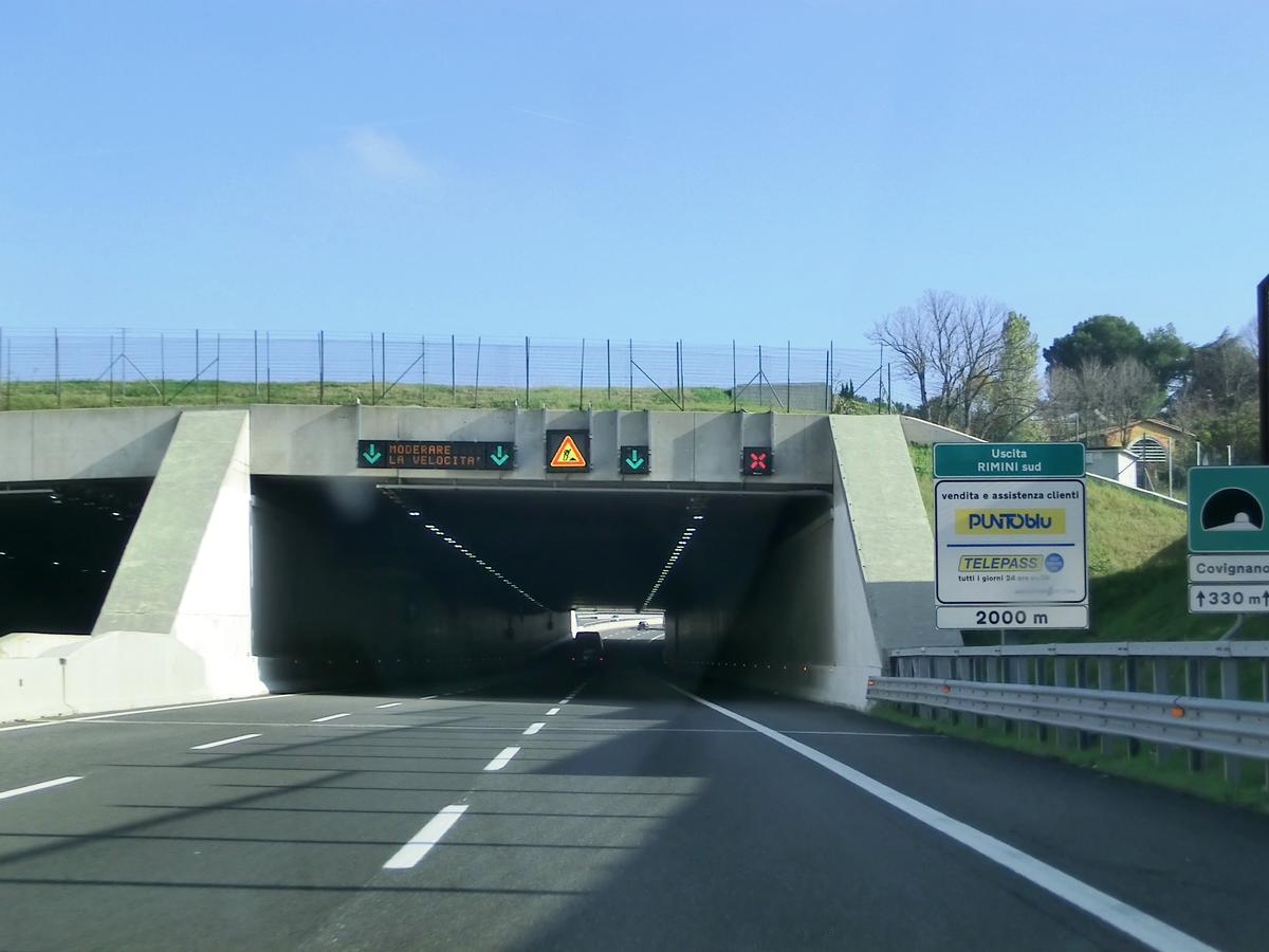 Covignano Tunnel northern portal 