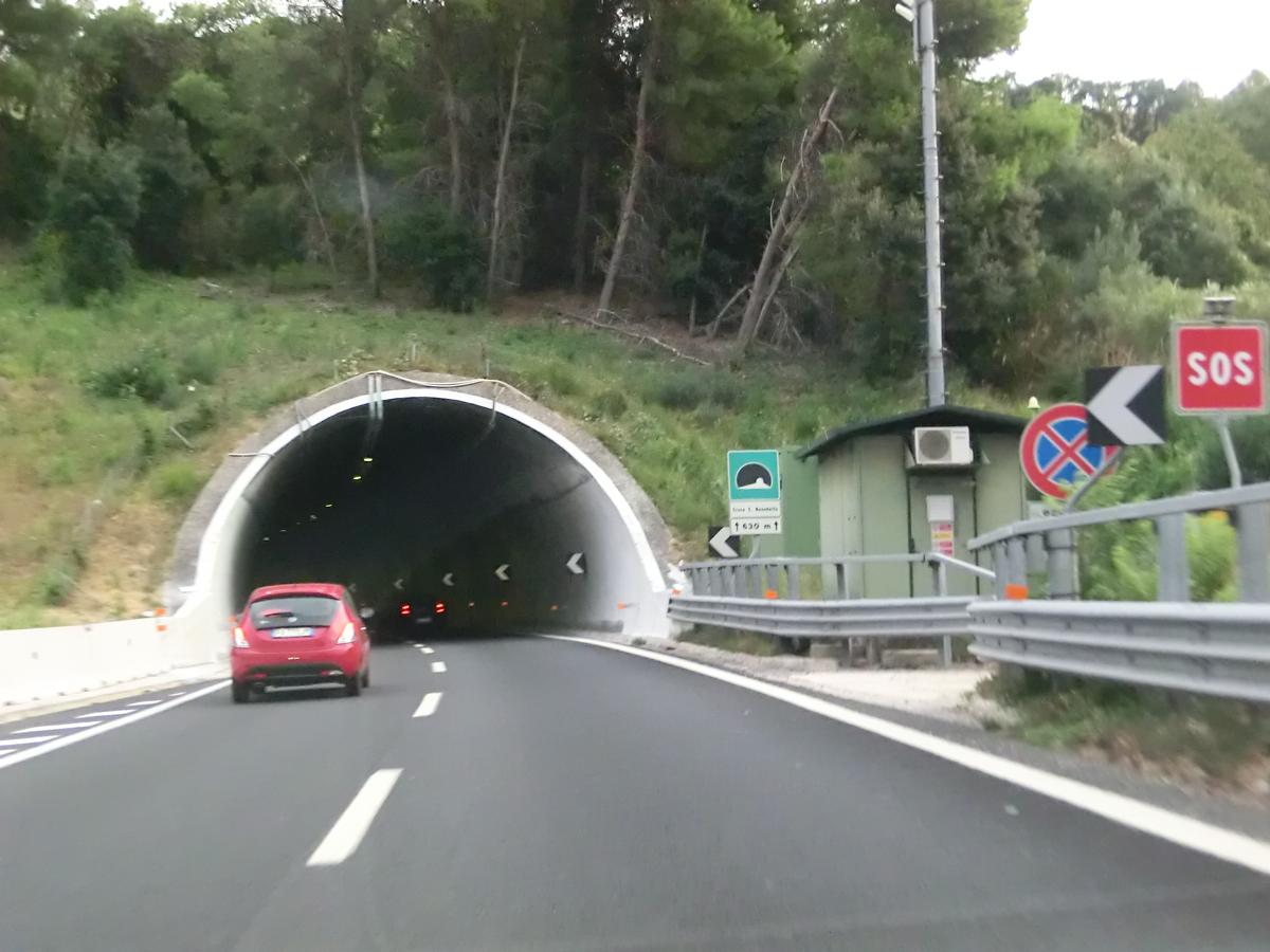 Croce di San Benedetto Tunnel northern portal 