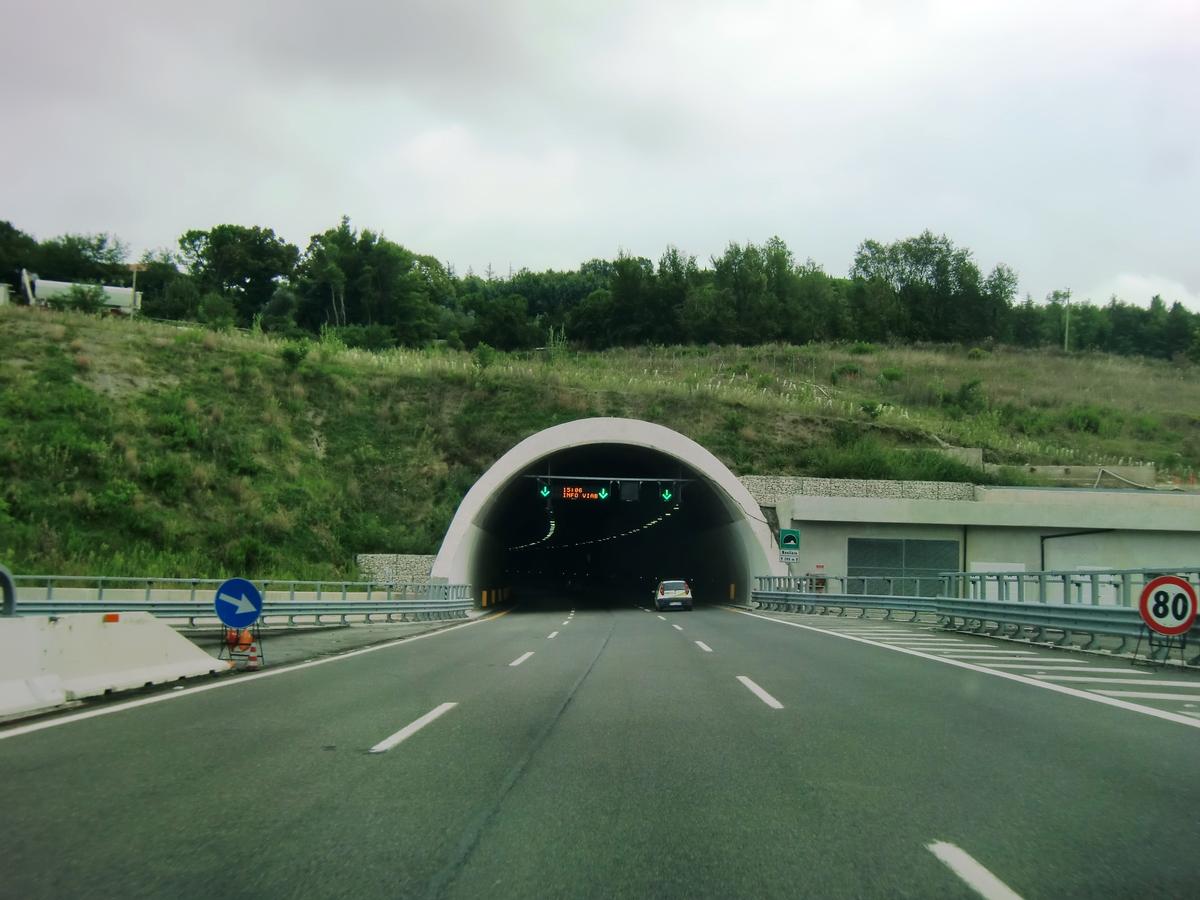 Novilara Tunnel - western tube, northern portal 