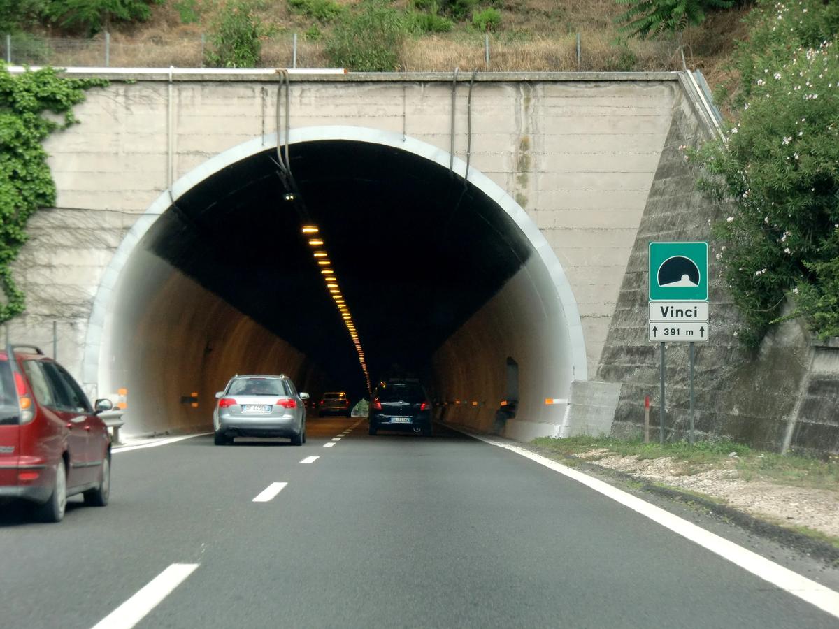 Vinci Tunnel northern portal 