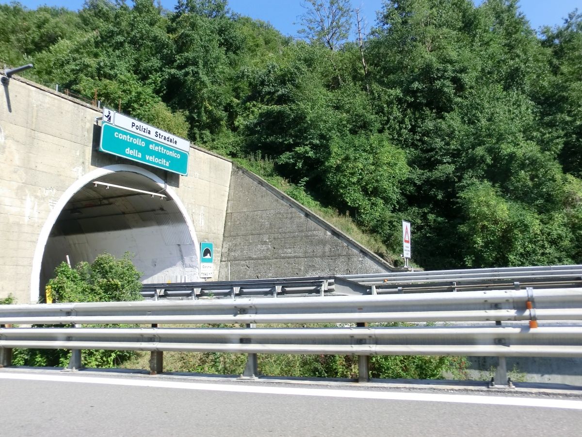 Corchia Tunnel southern portal 