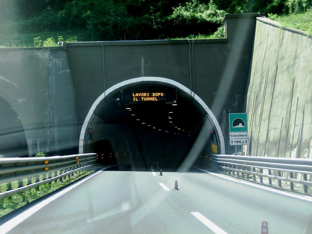 Cucchero Tunnel northern portal 