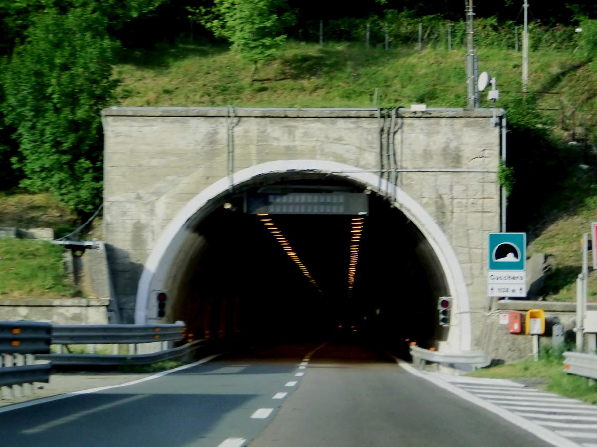 Cucchero Tunnel southern portal 