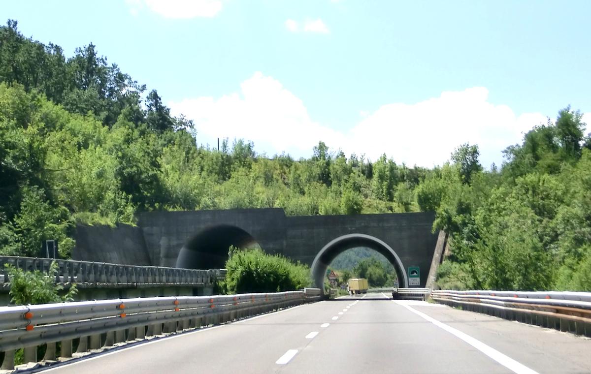 Faino Tunnel northern portals 