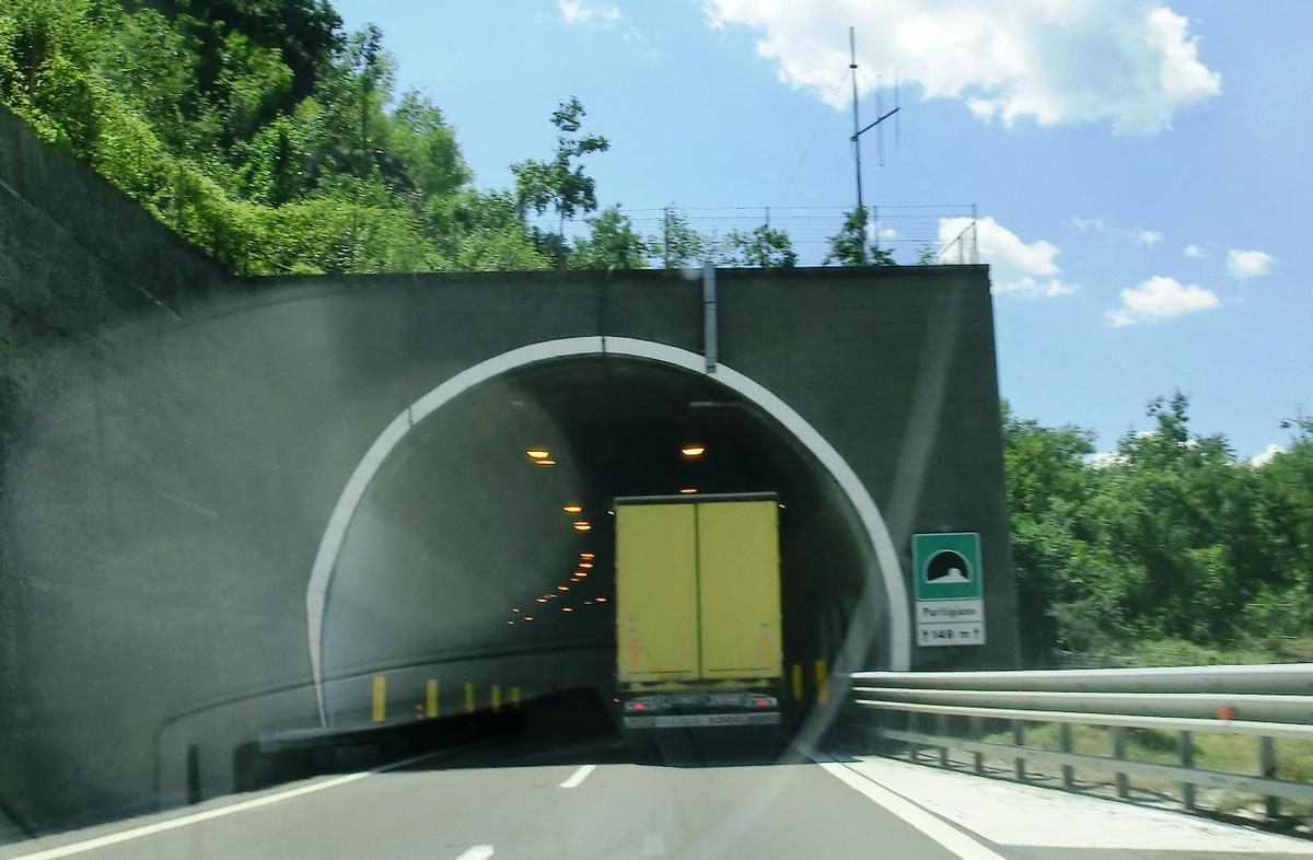 Partigiano Tunnel northern portal 
