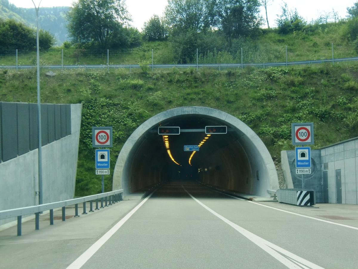 Moutier tunnel northern portal 