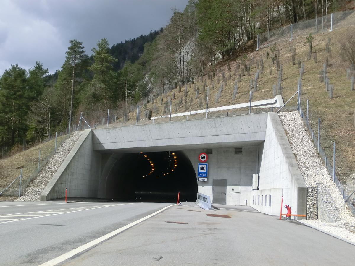 Gorges Tunnel eastern portal 
