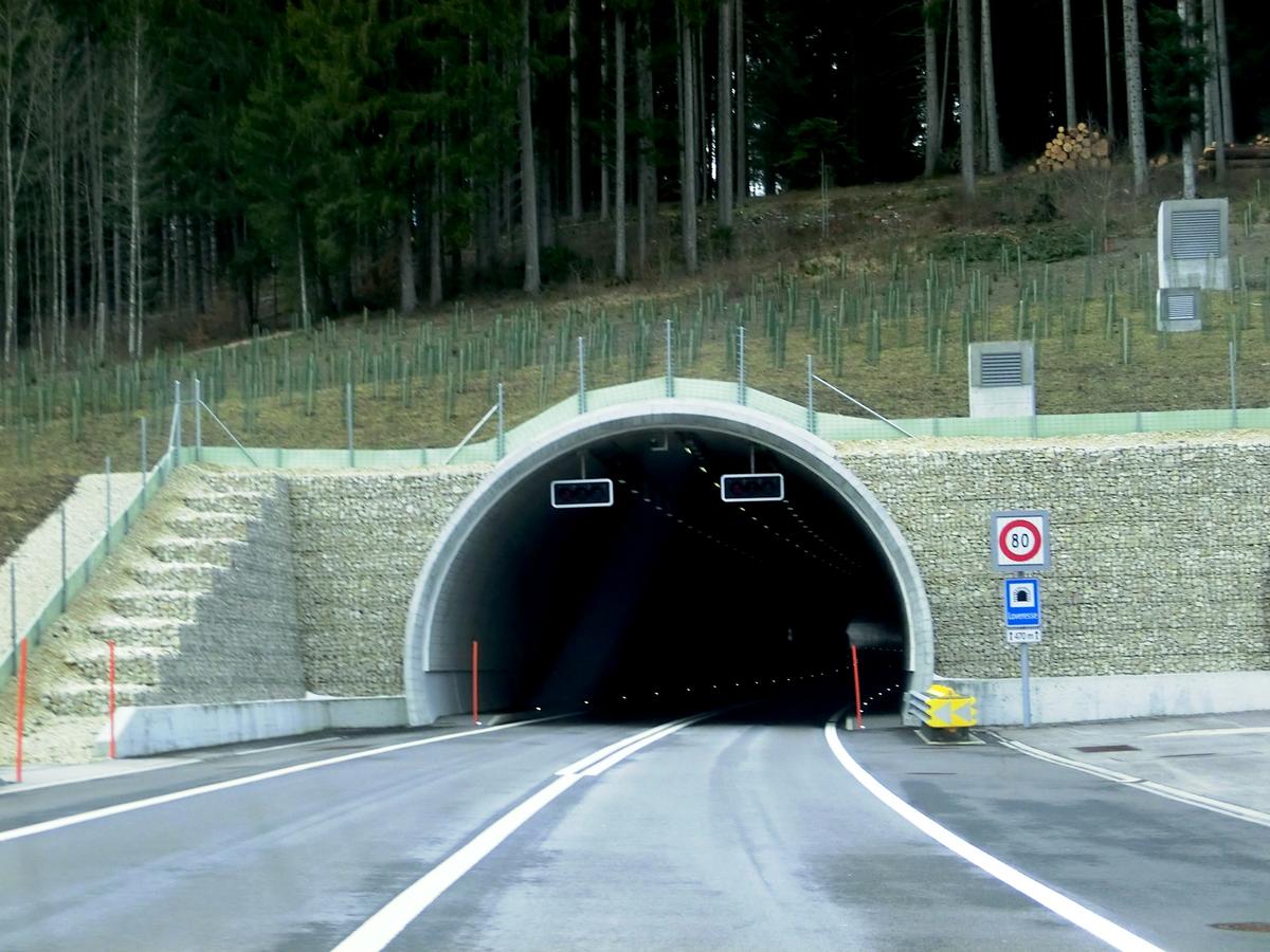 Loveresse Tunnel eastern portal 