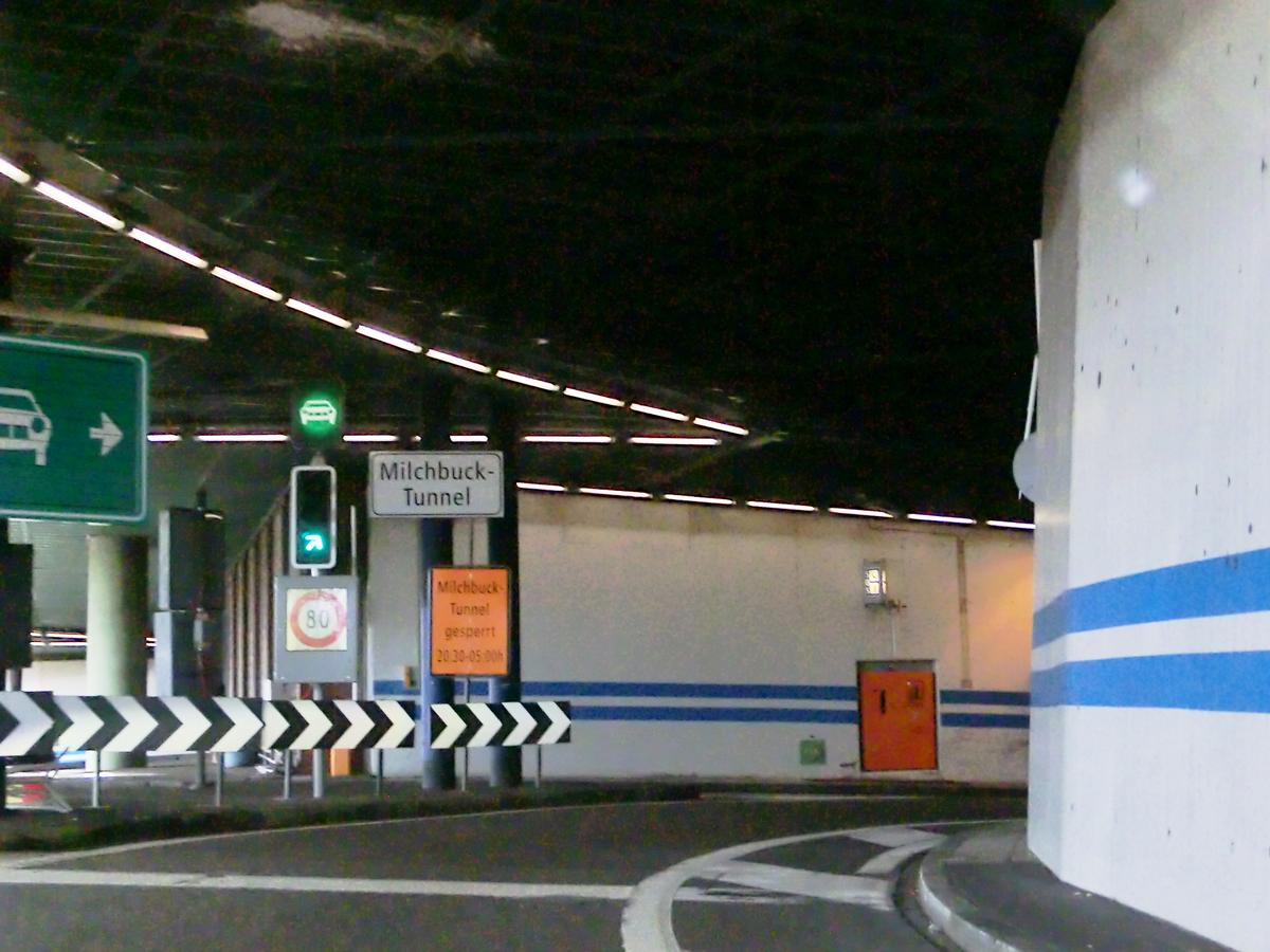 Milchbuck Tunnel western portal 