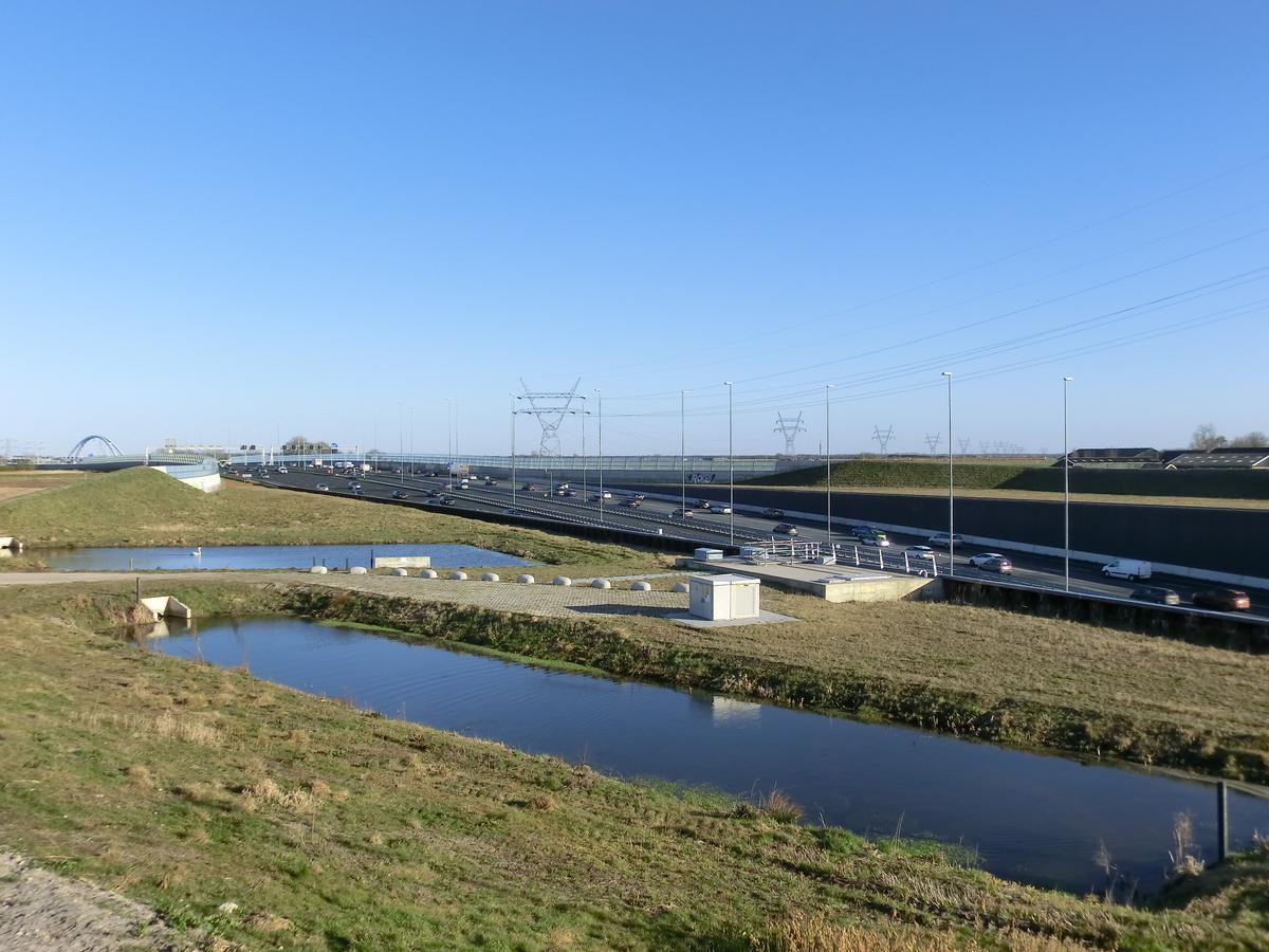 Aquaduct Vechtzicht eastern approach 
