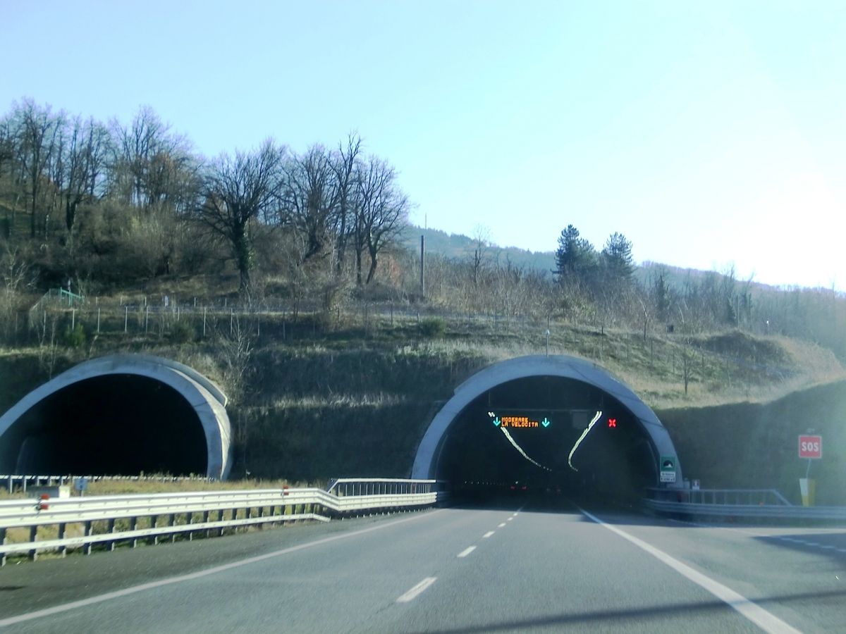 Grizzana Tunnel northern portals 