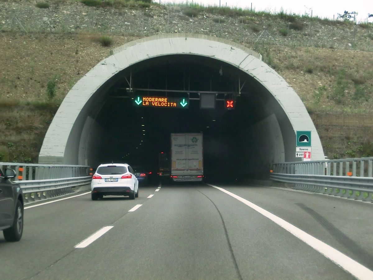 Sparvo Tunnel southern portal 