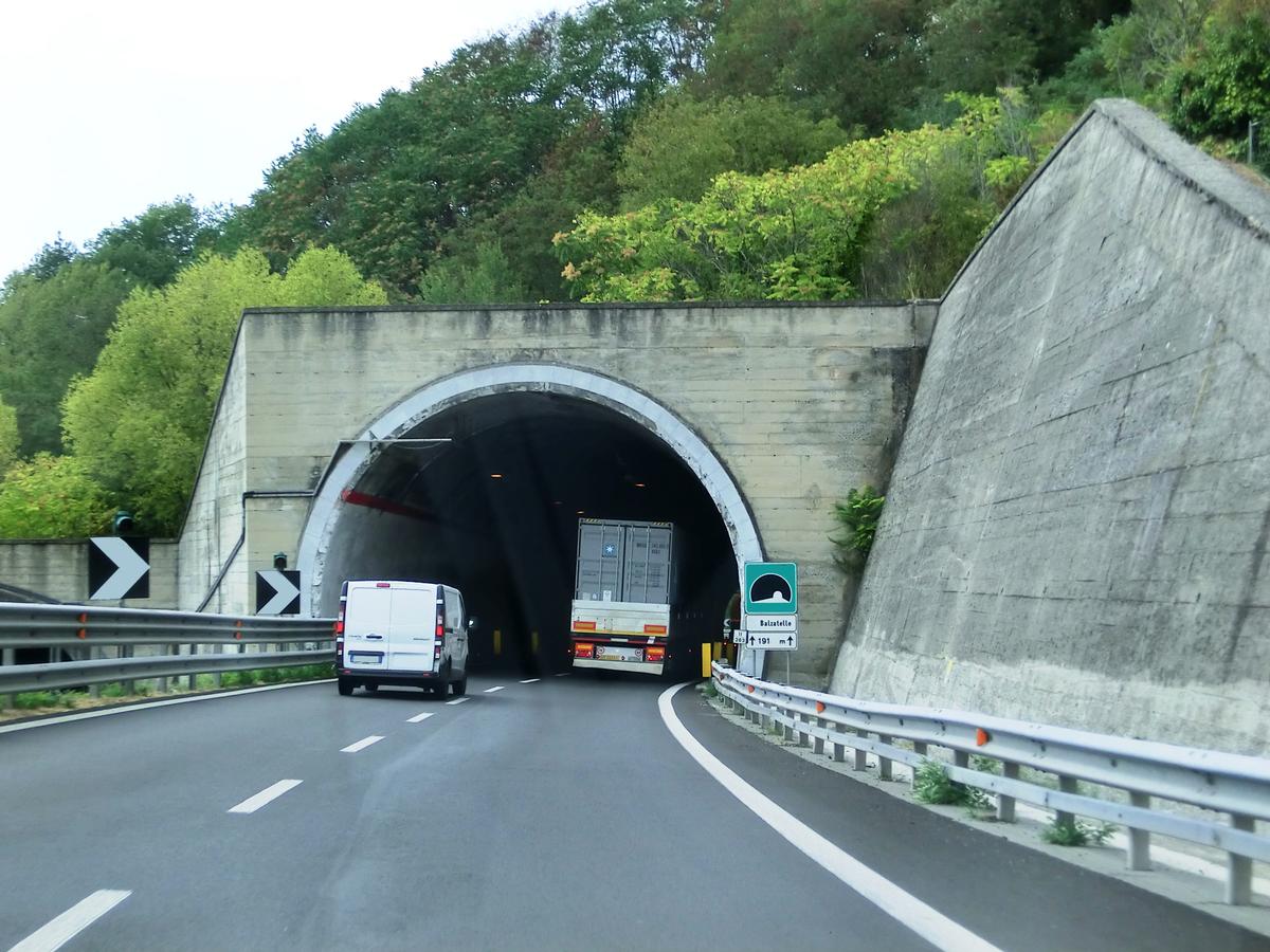 Balzatelle Tunnel northern portal 