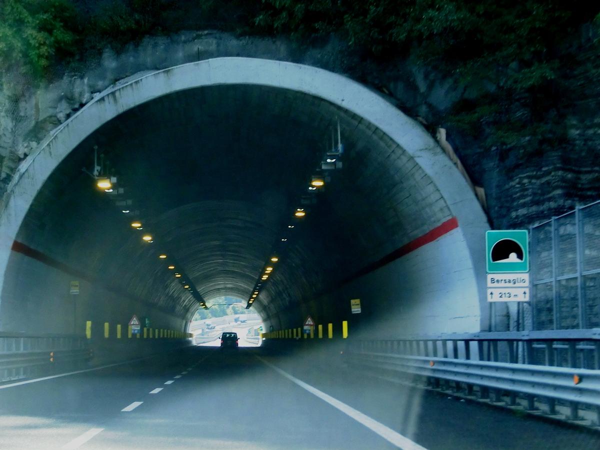 Bersaglio Tunnel northern portal 