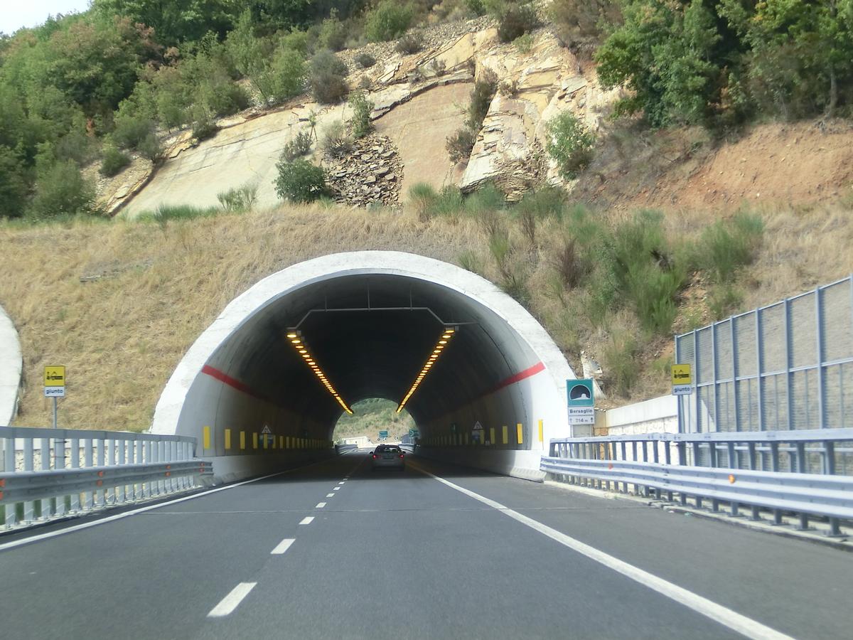 Bersaglio Tunnel southern portal 