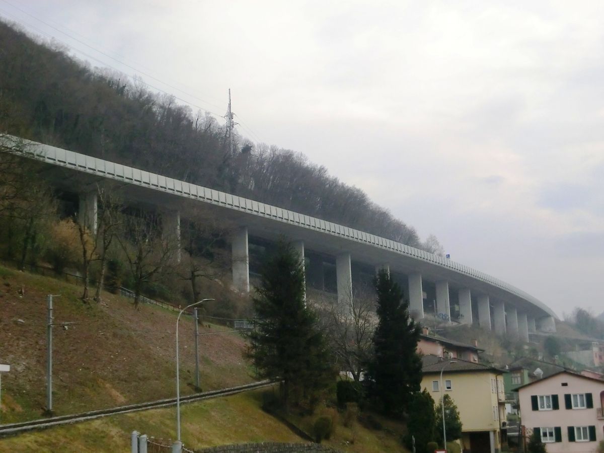 Cantine Viaduct and Monte Generoso rack railway 