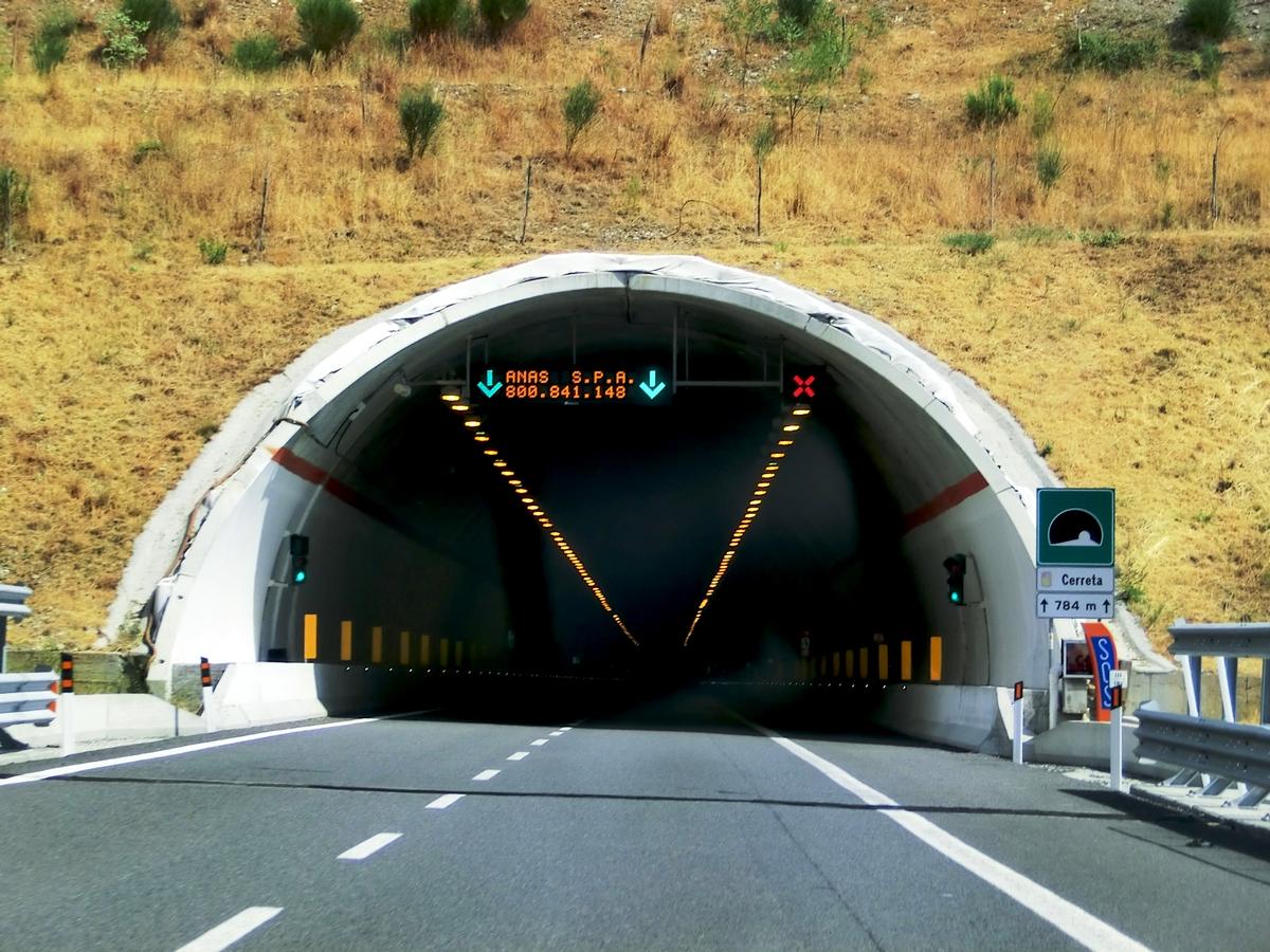 Cerreta Tunnel (Morano C.) western portal 