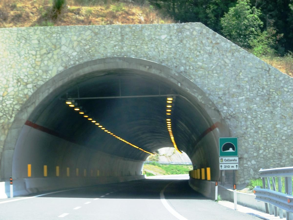 Colloreto Tunnel northern portal 