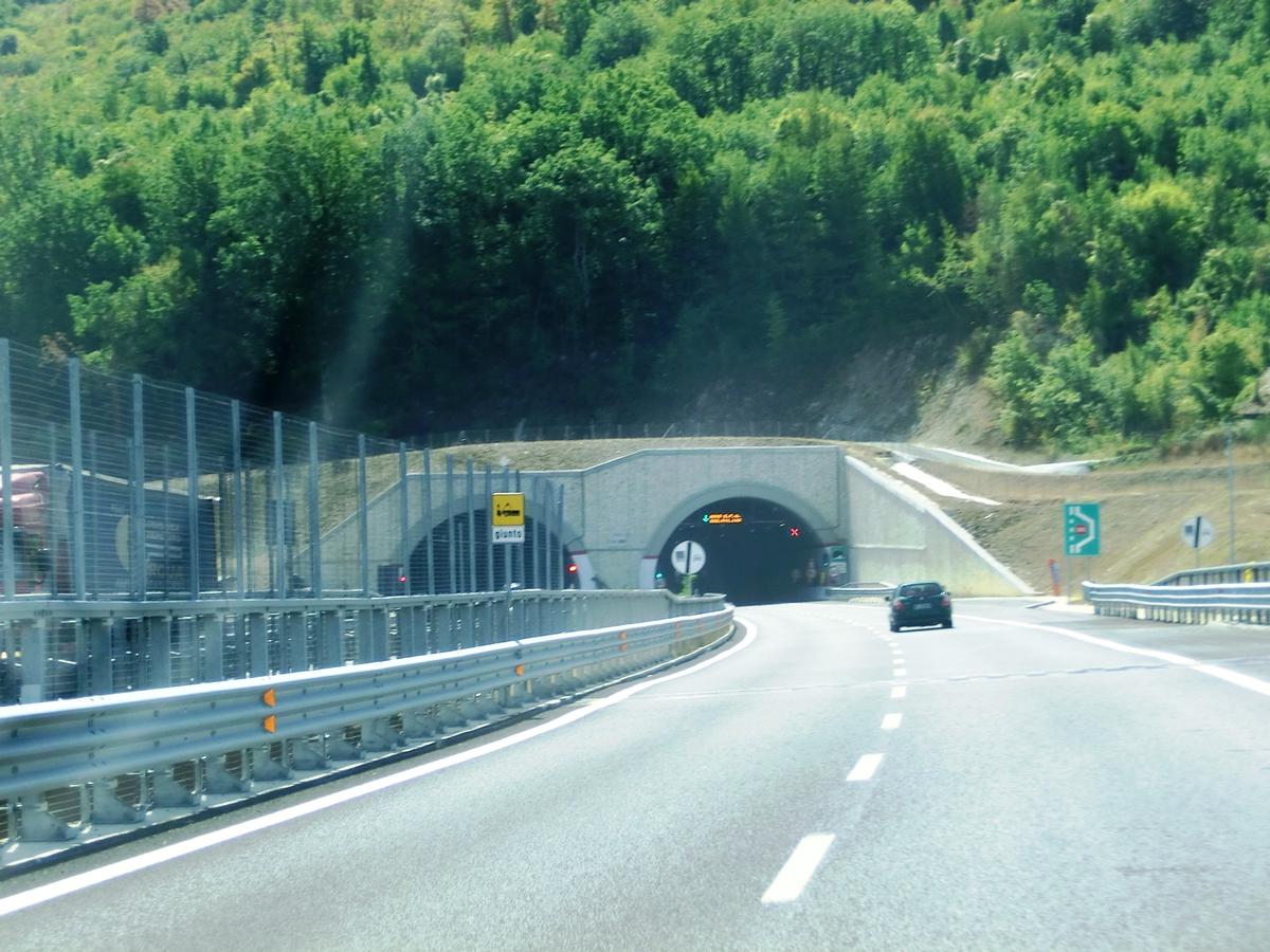 Iannello Tunnel northern portals 