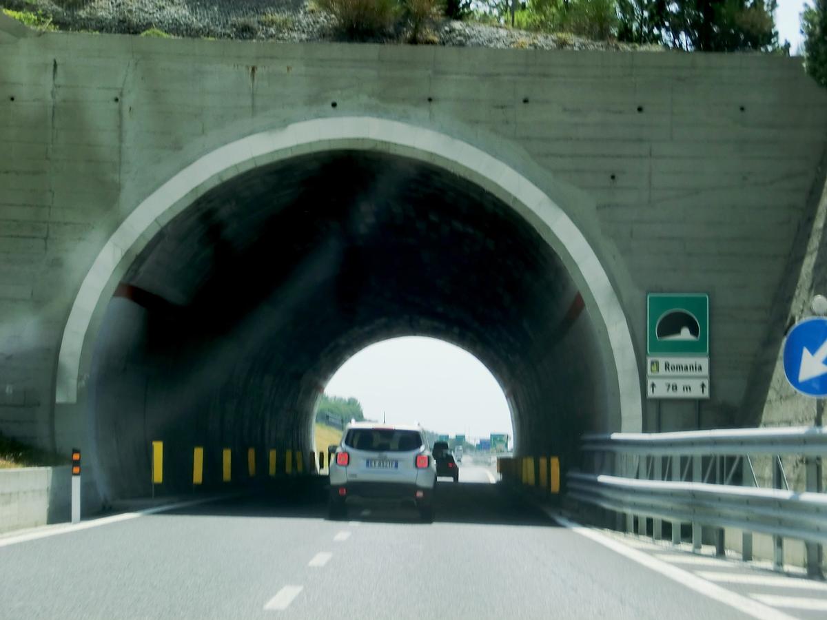 Romania Tunnel northern portal 