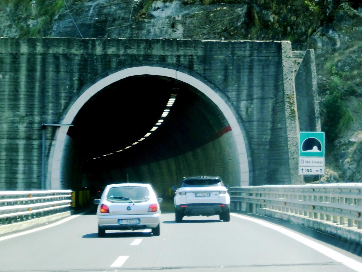 San Lorenzo Tunnel northern portal 