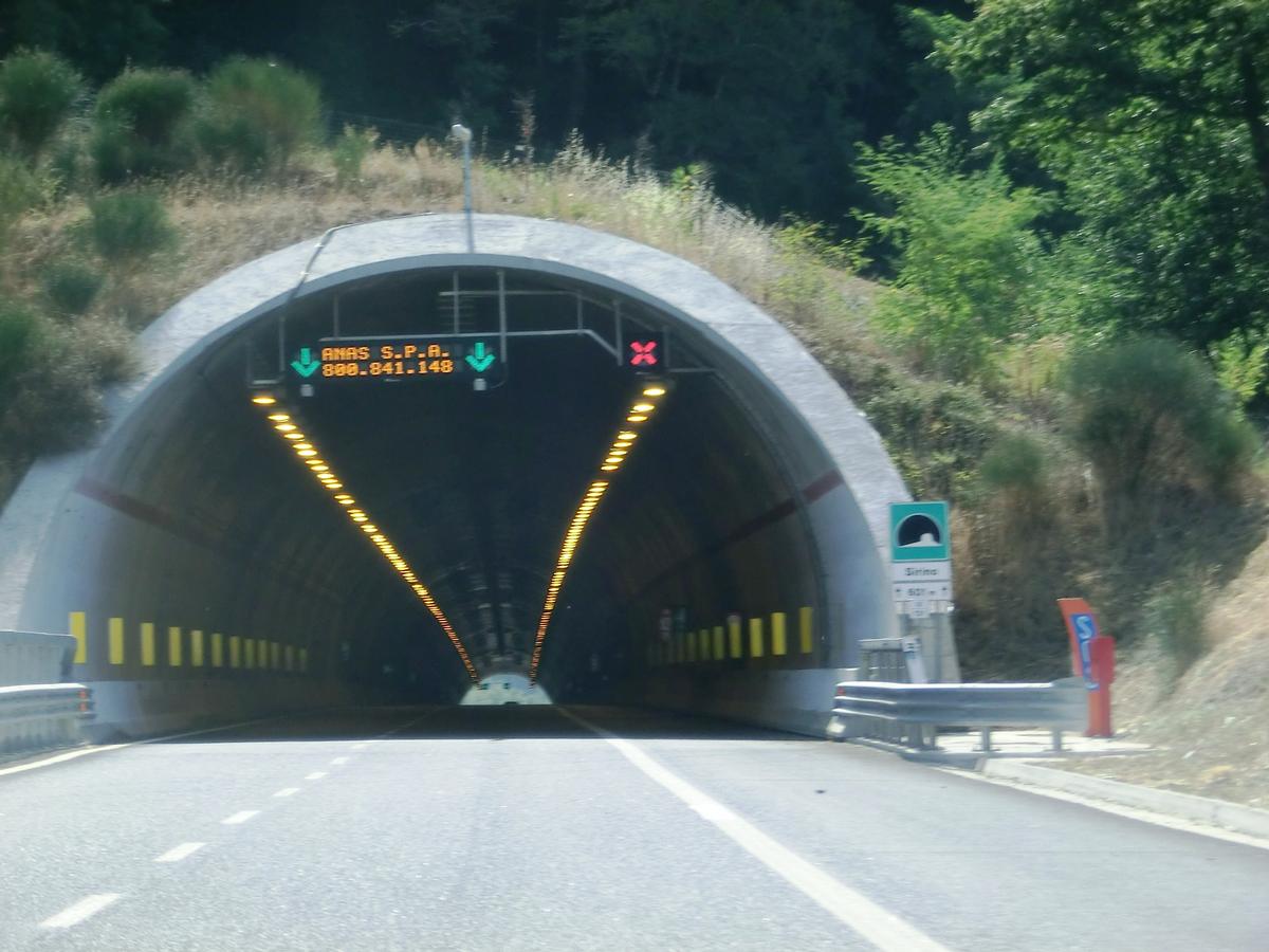 Sirino Tunnel northern portal 