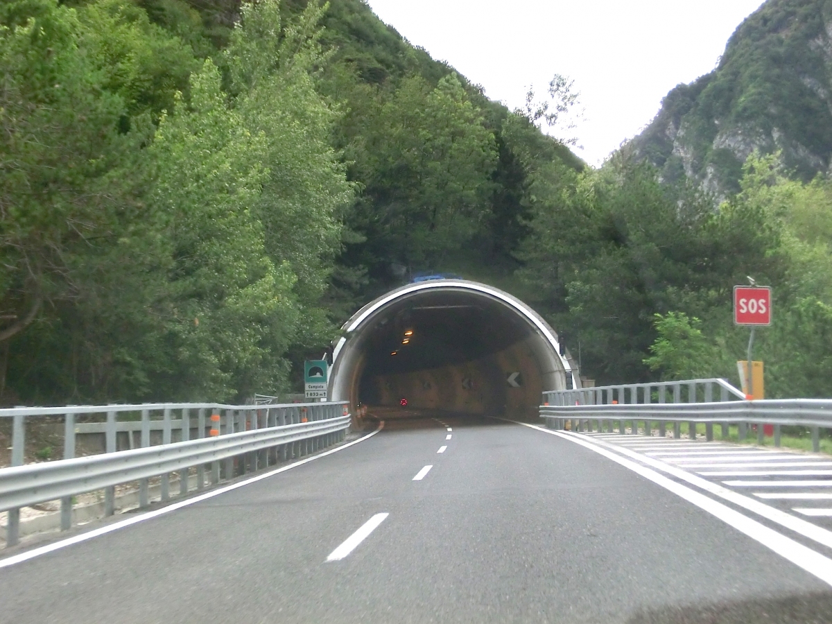 Campiolo Tunnel western portal 