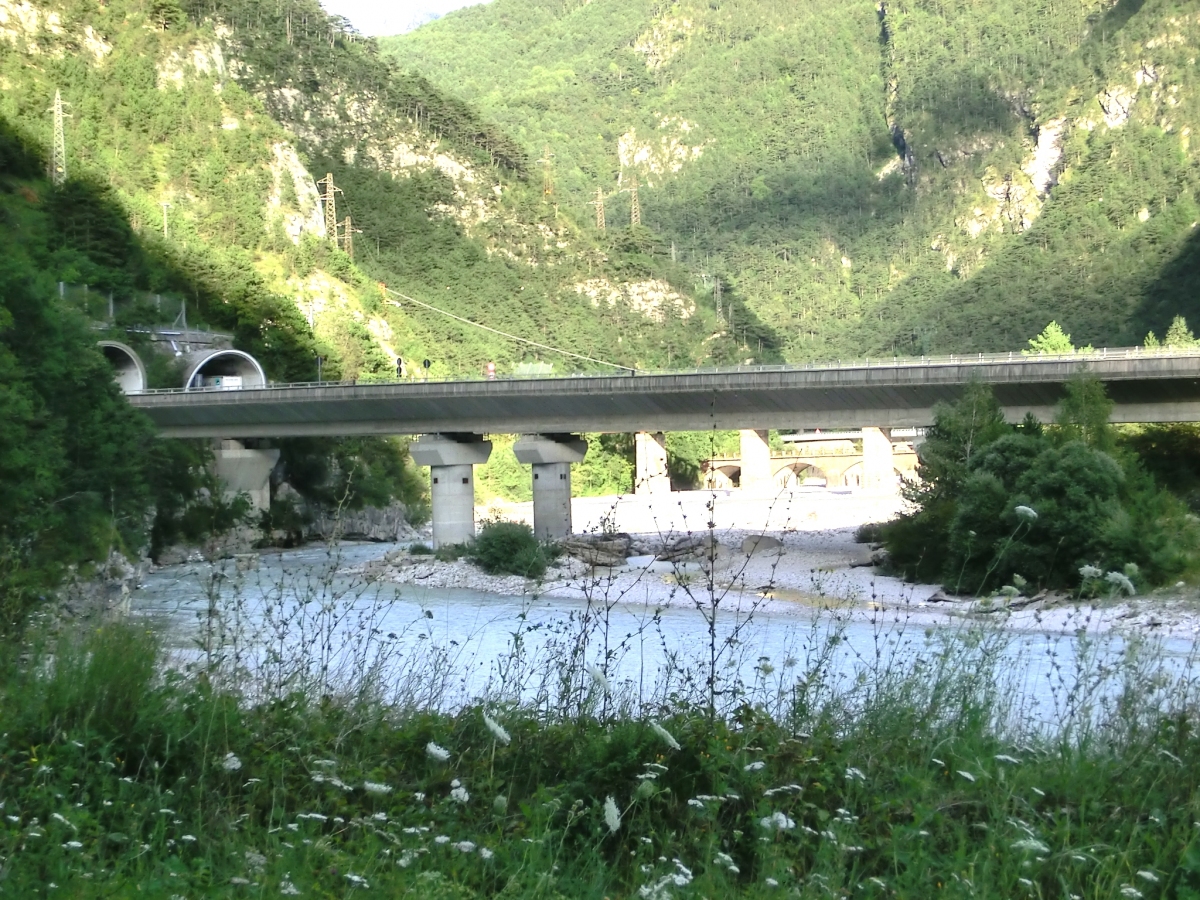 Fella II Viaduct and Zannier Tunnel southern portals 