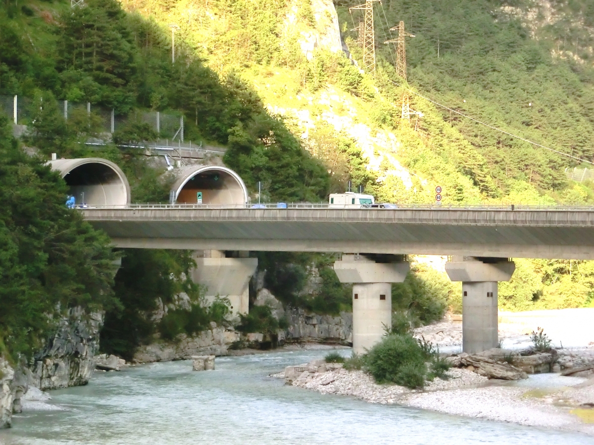 Fella II Viaduct and Zannier Tunnel southern portals 
