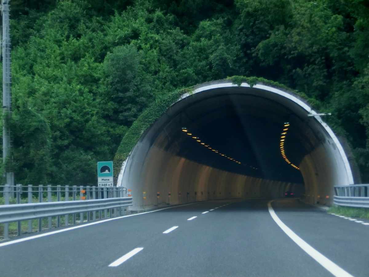 Mena Tunnel southern portal 