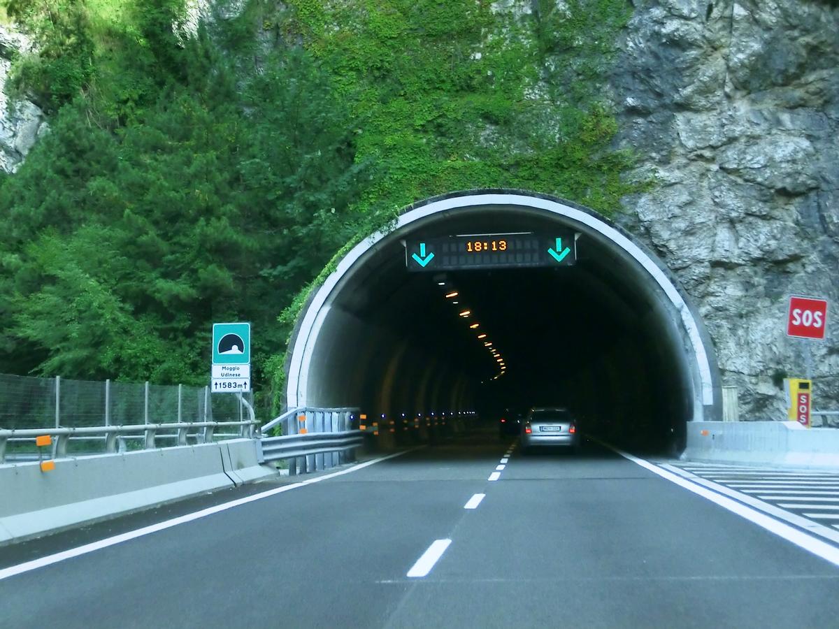 Moggio Udinese Tunnel southern portal 
