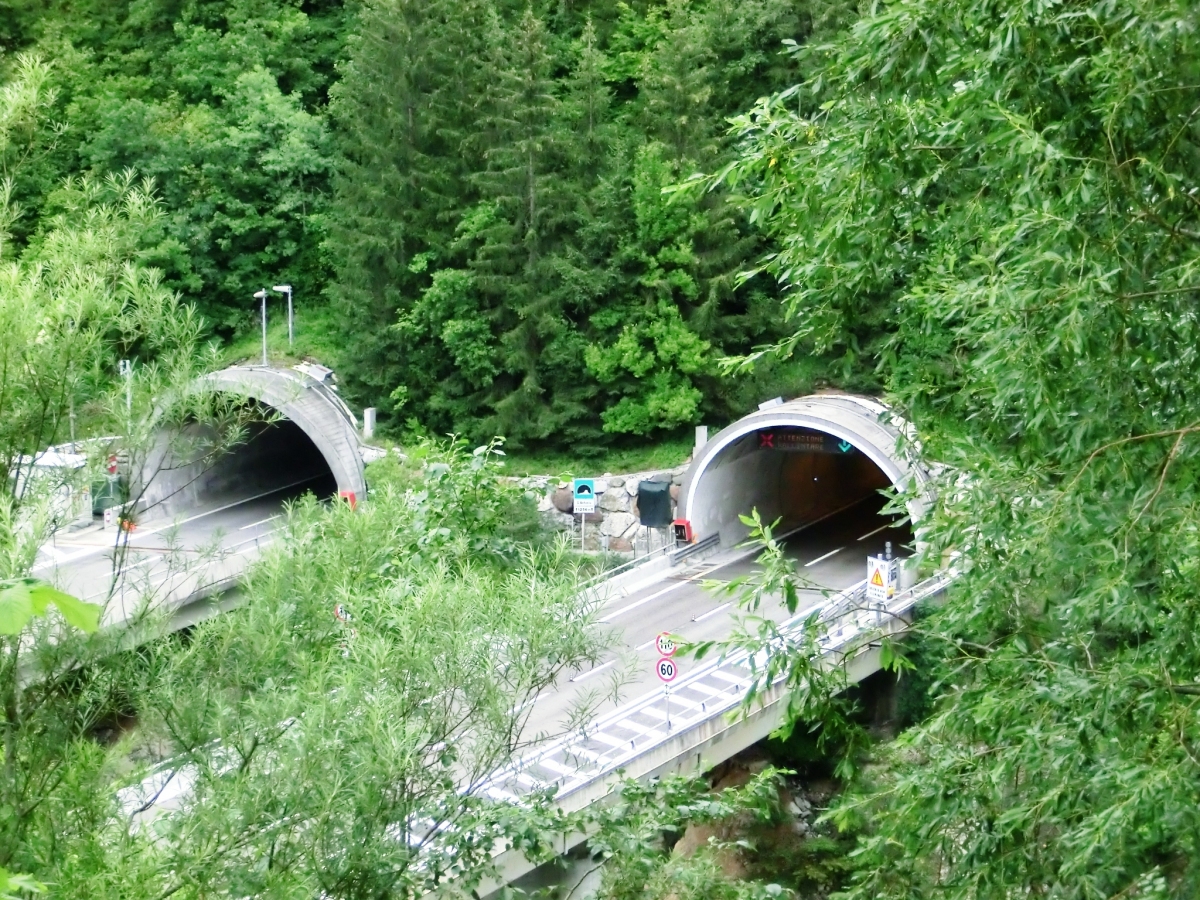 Sant'Antonio Tunnel southern portals 